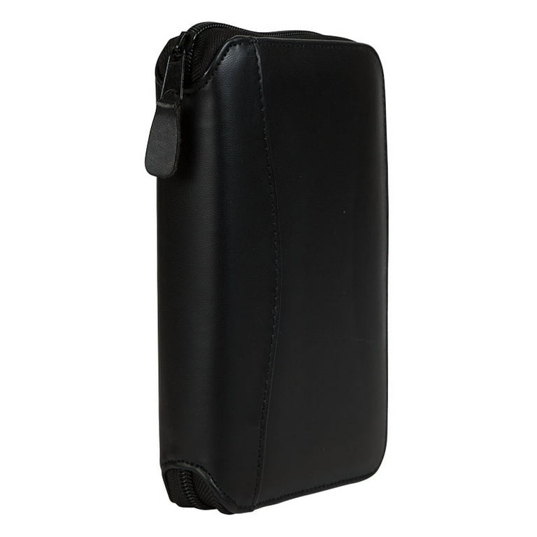 FranklinCovey Pocket Planning System Vinyl Zipper Binder Black FranklinCovey Pocket Planning System Vinyl Zipper Binder Black